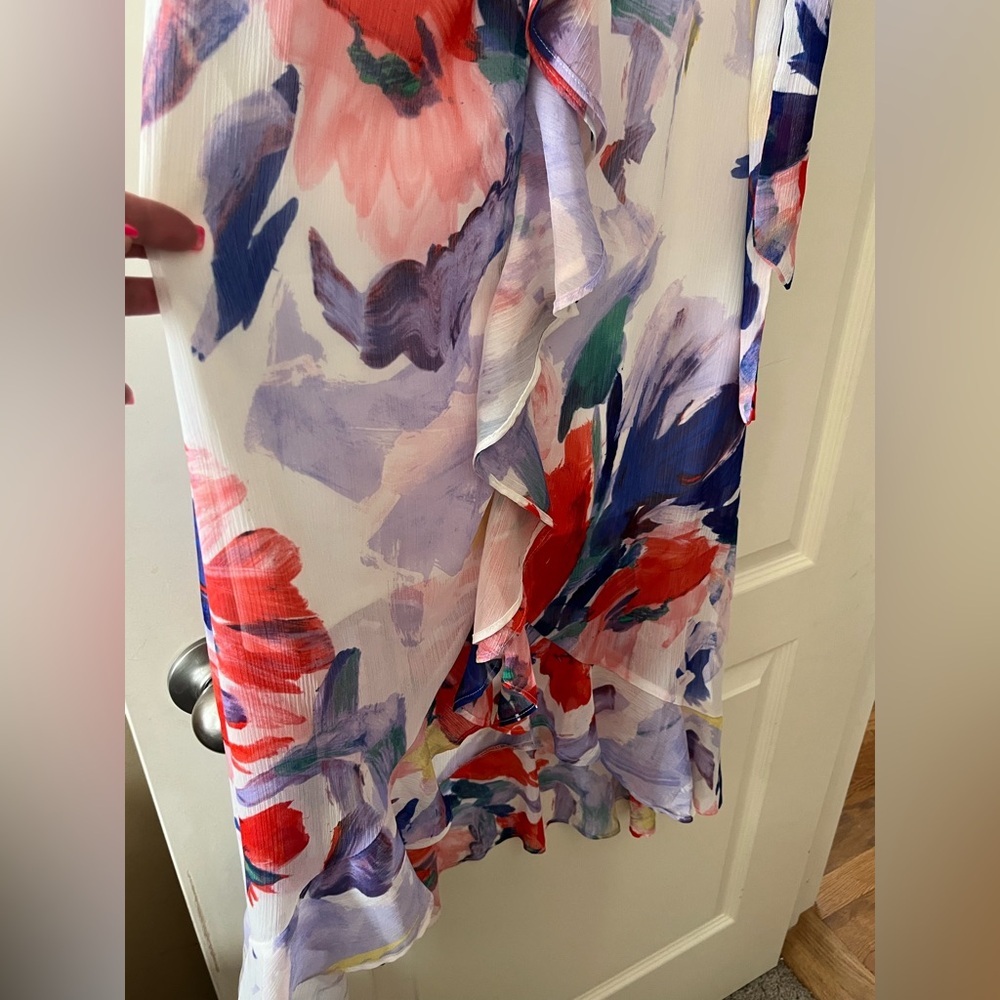 New! Harper Rose Sleeveless Ruffle Dress Lined Women’s size 10 - Picture 13 of 16